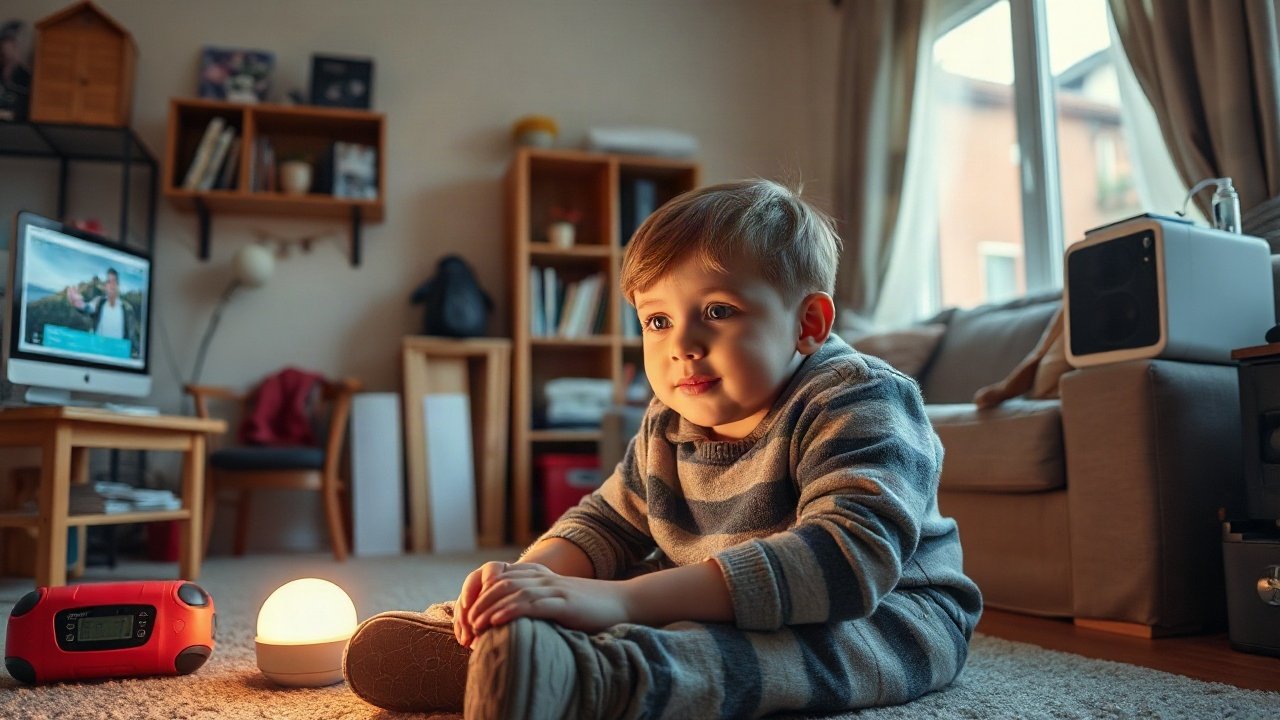 Emergency planning for a disabled child shown in a practical real-world risk or preparedness context