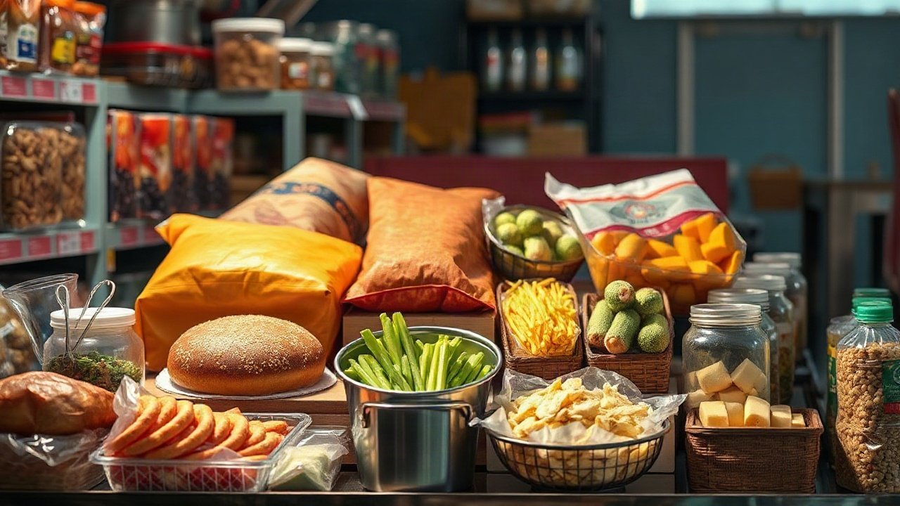 Emergency food planning worksheet calculating people, days, meals and shelf-stable portions