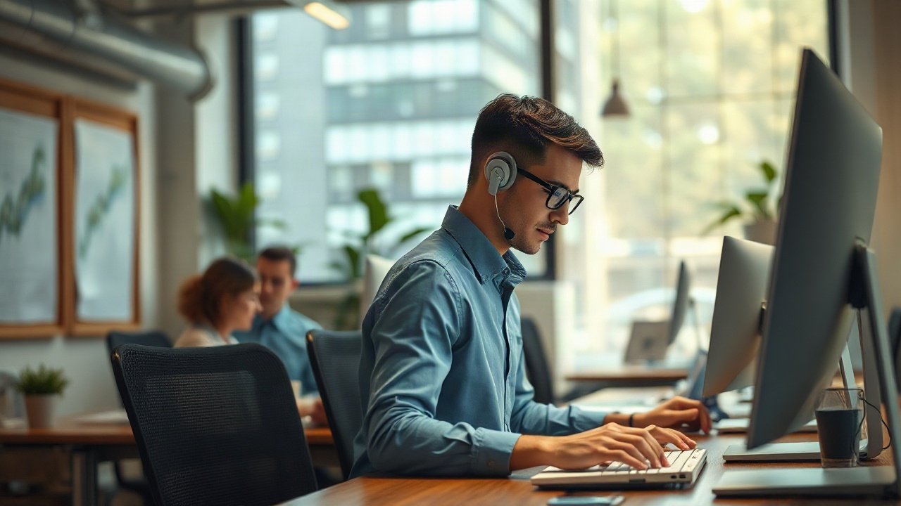Accounting team reviewing AI-assisted financial records, controls and reporting