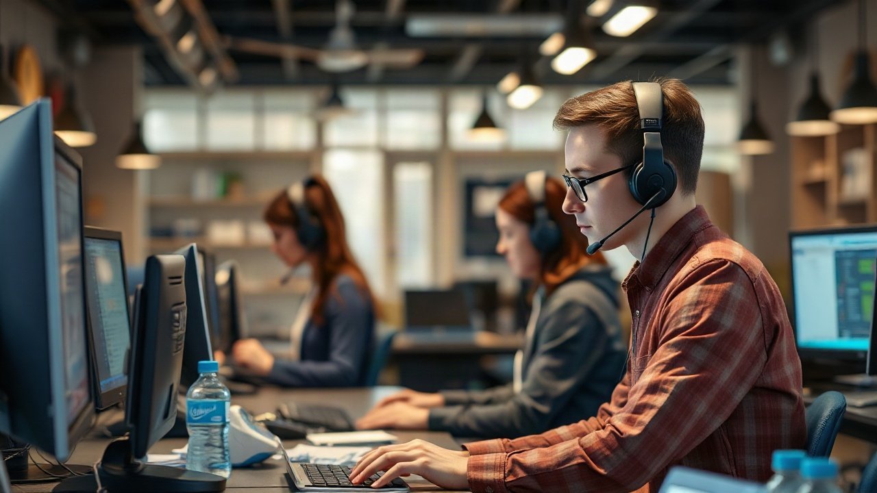 Worker facing an AI-driven labour market transition