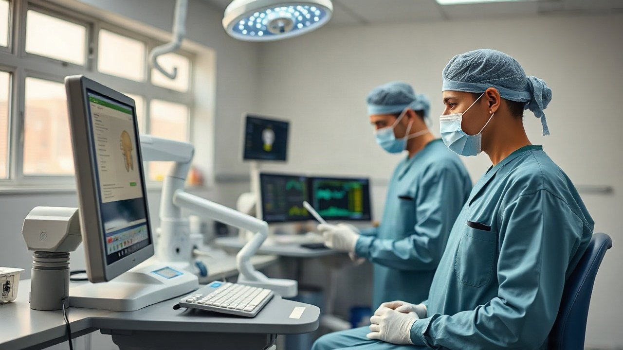 Dental Surgeons using AI-assisted tools while handling real-world work