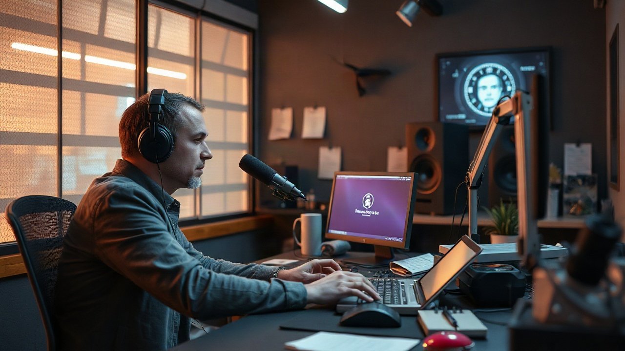 Radio Djs using AI-assisted tools while handling role-specific work