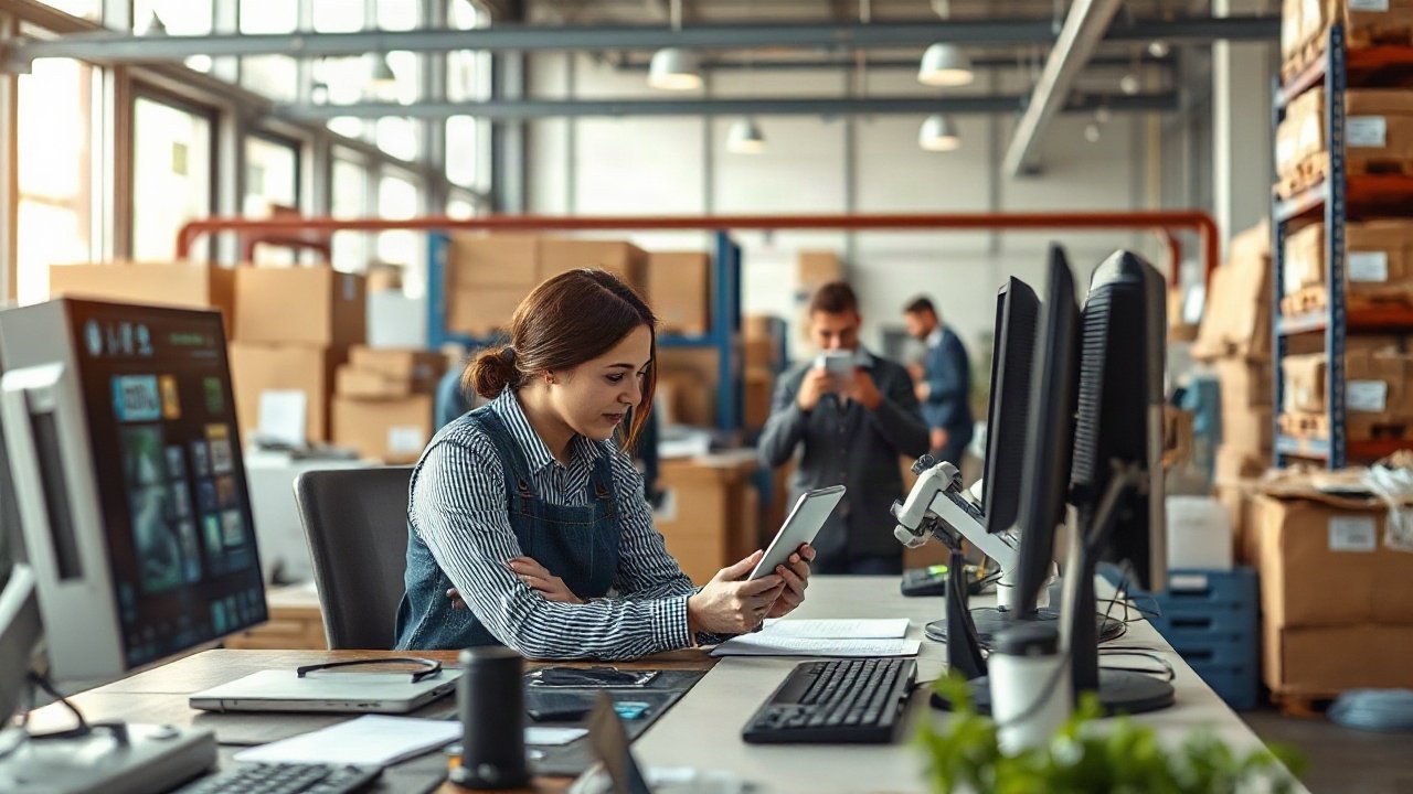 Supply-Chain Management Professionals using AI-assisted tools while handling real-world work